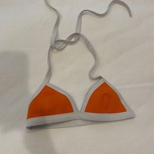 Orange Bikini Top